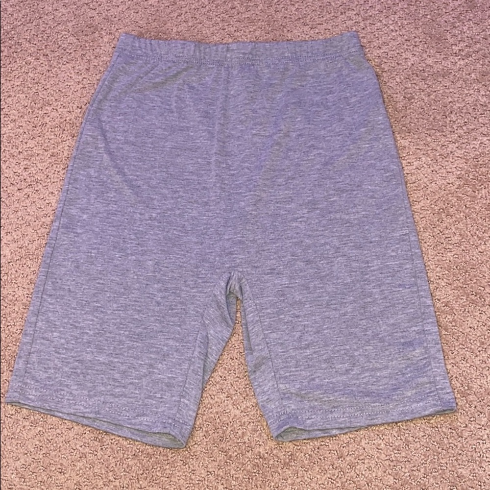 SHEIN Gray Biker Shorts